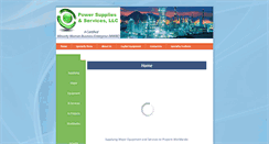 Desktop Screenshot of powersuppliesandservices.com